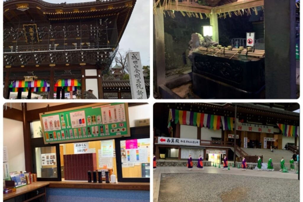 A quiet moment during my family's New Year shrine visit in Japan

