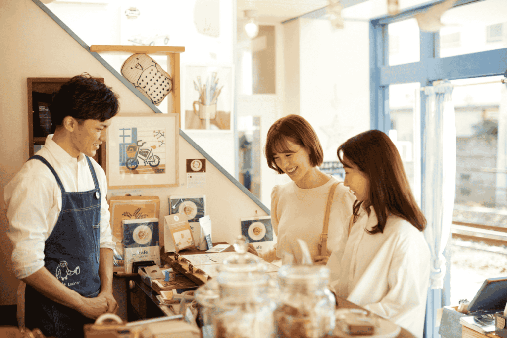 Sign in Japan with the word “sumimasen”