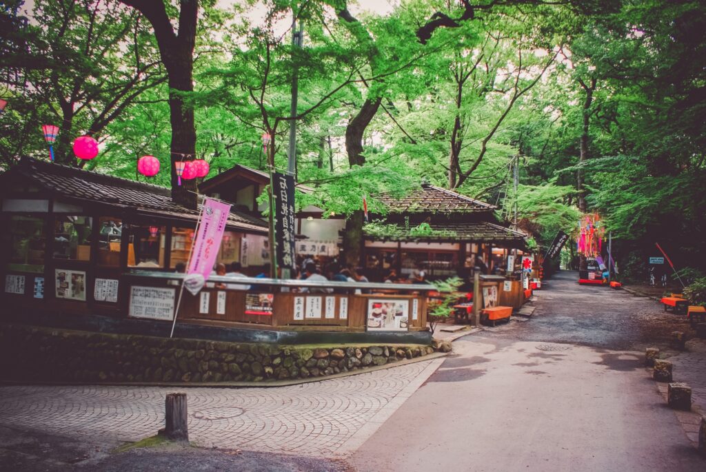 도쿄 진다이지 풍경