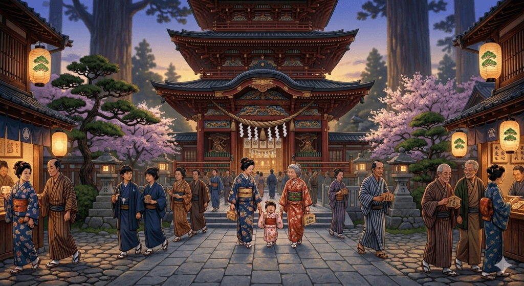 Yayoi to Edo: The Evolution of Gratitude