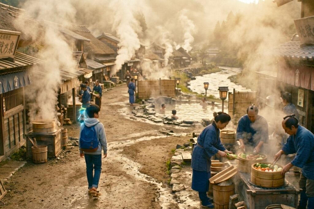 The Blessing of the Volcano
Hot Springs
